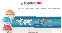 Desktop Screenshot of mysitemalixi.info